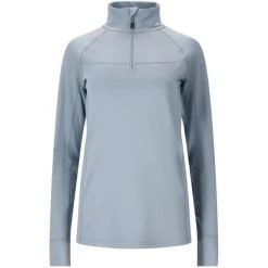 Sweter damski Whistler Blume. Niebieskie swetry WHISTLER, na zimę, bez wzorów, sportowe, bez ramiączek. Za 186.00 zł.