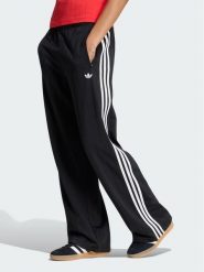 Adidas Spodnie dresowe Pinstripe Firebird KS6787 Czarny Loose Fit. Czarne spodnie dresowe adidas, bez wzorów, z dresówki. Za 298.99 zł.