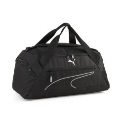 Mała torba sportowa Fundamentals PUMA Black. Białe torby sportowe Puma, bez wzorów, z materiału, małe. Za 196.00 zł.