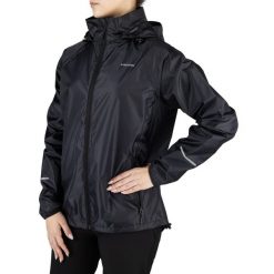 Kurtka przeciwdeszczowa damska Viking Rainier Lady. Czarne kurtki przeciwdeszczowe Viking, s, bez wzorów, bez kaptura, trekkingowe. W wyprzedaży za 164.99 zł.