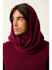 AUTHENTIC CASHMERE Kaszmirowy szal-koło "Tommy" w kolorze ciemnoczerwonym - 65 x 40 cm rozmiar: onesize. Czerwone szaliki i kominy AUTHENTIC CASHMERE, bez wzorów, z kaszmiru. Za 277.36 zł.
