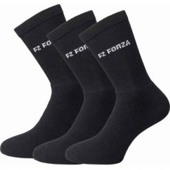 Skarpety sportowe długie FZ Forza Comfort - 3 pak. Czarne skarpetki FZ Forza, bez wzorów, z nylonu. Za 96.95 zł.