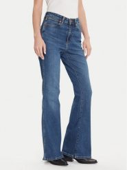 Wrangler Jeansy Montana 112371140 Granatowy Bootcut Fit. Niebieskie jeansy Wrangler, bez wzorów, z bawełny. Za 399.00 zł.