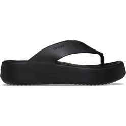 Japonki damskie Crosc Getaway Platform Flip. Czarne japonki Crocs, bez wzorów, sportowe. W wyprzedaży za 138.57 zł.