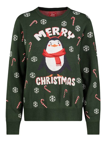 Sublevel Sweter w kolorze ciemnozielonym rozmiar: M. Zielone swetry Sublevel, m, bez wzorów, bez ramiączek. Za 152.45 zł.