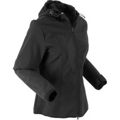 Kurtka softshell z kapturem bonprix czarny. Kurtki marki bonprix. Za 149.99 zł.