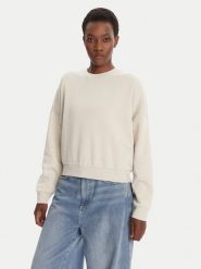 Adidas Bluza Essentials Small Logo Feelcozy JI6069 Beżowy Loose Fit. Brązowe bluzy adidas, l, bez wzorów, z bawełny, bez ramiączek, bez kaptura. Za 159.99 zł.