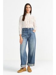 Rich & Royal Bluzka w kolorze białym rozmiar: 34. Białe bluzki Rich & Royal, bez wzorów, z koronki, bez kołnierzyka, bez ramiączek. Za 195.99 zł.