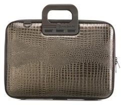 Torba Bombata Shiny Cocco 15''-16'' charcoal. Szare torby na laptopa Bombata, bez wzorów, ze skóry, na ramię. Za 369.00 zł.