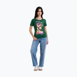 Koszulka damska Pitbull Synglasses Dog. Zielone t-shirty sportowe PITBULL, bez wzorów, bez ramiączek. Za 64.99 zł.