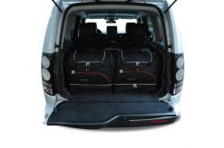 Torby Do Bagażnika Land Rover Discovery 2010-2016 5Szt Kjust. Czarne torby podróżne KJUST, bez wzorów, z kauczuku. Za 1,631.00 zł.