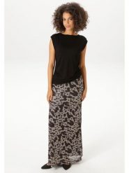 Aniston Spódnica w kolorze szaro-czarnym rozmiar: 44. Szare spódnice Aniston, na co dzień, bez wzorów, maxi, proste. Za 130.99 zł.