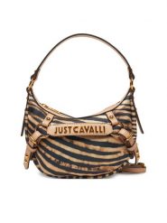 Just Cavalli Torebka 78RA4BI1 ZSB87 Beżowy. Brązowe torebki klasyczne Just Cavalli, bez wzorów, ze skóry, bez dodatków. Za 439.99 zł.