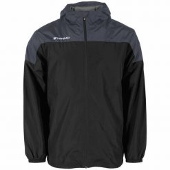 Kurtka wodoodporna Stanno Pride. Czarne kurtki STANNO, xl, bez wzorów, z materiału, bez kaptura. Za 211.00 zł.