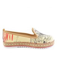 Goby Espadryle w kolorze beżowo-czarno-czerwonym ze wzorem rozmiar: 36. Brązowe espadryle Goby, bez wzorów, z materiału, bez obcasa. Za 149.66 zł.
