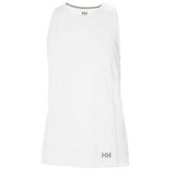 Damski tank top Helly Hansen Lifa Active Solen. Białe topy Helly Hansen, s, bez wzorów, bez kołnierzyka, bez ramiączek. Za 241.50 zł.