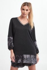 Sweter damski z lureksu LIU JO. Swetry Liu Jo, l, bez wzorów, bez ramiączek. W wyprzedaży za 531.30 zł.