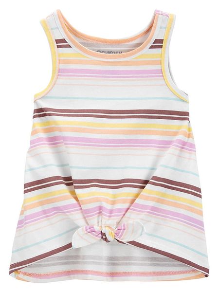 OshKosh Top ze wzorem rozmiar: 98. Topy OshKosh, bez wzorów, z bawełny, bez kołnierzyka, bez ramiączek. Za 19.63 zł.