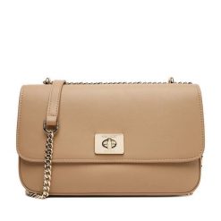 Torebka Nine West. Brązowe kopertówki Nine West, bez wzorów, wizytowe, bez dodatków. Za 249.99 zł.