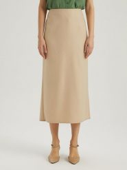 BGN Spódnica w kolorze beżowym rozmiar: 34. Brązowe spódnice BGN, na co dzień, bez wzorów, maxi, proste. Za 41.49 zł.