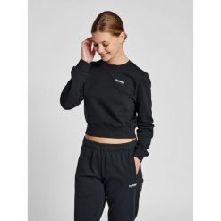 Damska krótka bluza Hummel LGC Shai. Czarne bluzy Hummel, s, bez wzorów, z bawełny, eleganckie, bez ramiączek, bez kaptura. Za 234.80 zł.