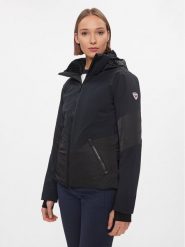 Rossignol Kurtka narciarska RLKWJ23 Czarny Regular Fit. Czarne kurtki narciarskie Rossignol, na zimę, xs, bez wzorów, z syntetyku, bez kaptura, narciarskie. Za 2,699.00 zł.