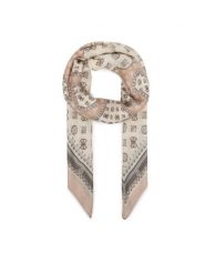 Guess Chusta AW5496 VIS03 Beżowy. Brązowe chusty Guess, z aplikacjami, z wiskozy. Za 249.99 zł.