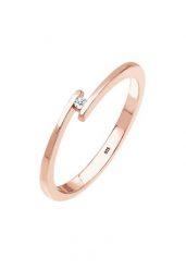 Elli DIAMONDS Damskie zaręczyny z diamentem (0.015 ct.) w srebrze 925 Sterling Silver Pierścionki 1 ct. Szare pierścionki Elli DIAMONDS, z diamentem, srebrne. Za 378.99 zł.