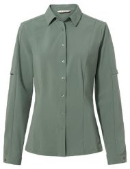 Koszula damska Farley Stretch Shirt. Zielone koszule Vaude, s, bez wzorów, z materiału, klasyczne, bez kołnierzyka, bez ramiączek. Za 430.95 zł.