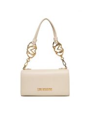LOVE MOSCHINO Torebka JC4051PP1NLF0110 Beżowy. Brązowe torebki klasyczne Love Moschino, bez wzorów, ze skóry, bez dodatków. Za 689.99 zł.