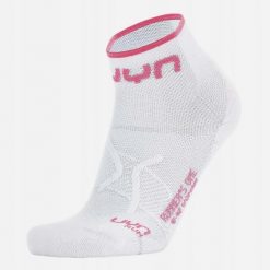 Skarpety do biegania damskie Uyn Runner's One Socks. Białe skarpetki Uyn, bez wzorów, z dzianiny. Za 79.99 zł.
