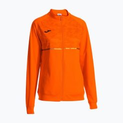 Bluza do biegania damska Joma Record III Full Zip. Brązowe bluzy Joma, l, bez wzorów, sportowe, bez ramiączek, bez kaptura. Za 139.99 zł.