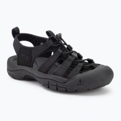 Sandały damskie KEEN Newport H3. Czarne sandały Keen, bez wzorów, sportowe, bez obcasa, bez zapięcia. Za 399.99 zł.