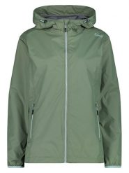 Cmp Kurtka przeciwdeszczowa w kolorze zielonym rozmiar: 36. Zielone kurtki przeciwdeszczowe CMP, bez wzorów, z materiału, bez kaptura, outdoorowe. Za 132.98 zł.