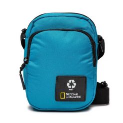 Saszetka National Geographic. Niebieskie nerki i saszetki National Geographic, bez wzorów, młodzieżowe, bez dodatków. Za 149.99 zł.