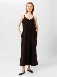 Les Lunes Sukienka "Piiper" w kolorze czarnym rozmiar: XS. Czarne sukienki Les Lunes, xs, bez wzorów, bez kołnierzyka, bez ramiączek, maxi. Za 252.99 zł.