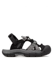 Keen Sandały Ravine H2 1023082 Czarny. Czarne sandały Keen, bez wzorów, z materiału, sportowe, bez obcasa, bez zapięcia. Za 499.99 zł.