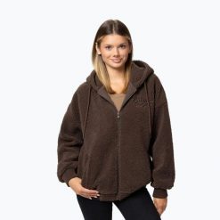 Bluza damska Pitbull Daisy Hooded Zip. Brązowe bluzy z kapturem PITBULL, m, bez wzorów, z materiału, bez kaptura. Za 249.99 zł.
