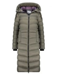 Geographical Norway Płaszcz pikowany w kolorze khaki rozmiar: XL. Brązowe płaszcze Geographical Norway, xl, bez wzorów, bez kaptura. Za 383.03 zł.