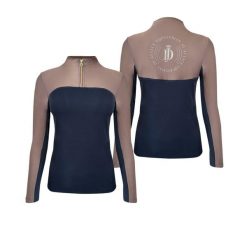 Bluzka techniczna do jazdy konnej JD ATTACK Jasmine. Niebieskie bluzki JD ATTACK, l, bez wzorów, bez kołnierzyka, bez ramiączek. Za 269.00 zł.