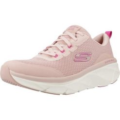 Buty SKECHERS 150095S Rose. Czerwone buty sportowe lifestyle Skechers, bez wzorów, z tkaniny, sportowe, bez zapięcia. Za 349.99 zł.