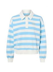 Levi's Bluza Kobiety Bawełna niebieski, M. Niebieskie bluzy Levi's, m, bez wzorów, z bawełny, bez ramiączek, bez kaptura. Za 379.95 zł.