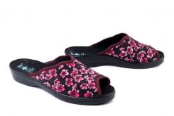 ADANEX 30320 BIK53VD burgund, kapcie damskie. Czerwone kapcie Adanex, bez wzorów. Za 58.64 zł.