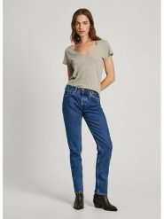 Pepe Jeans Dżinsy - Tapered fit - w kolorze niebieskim rozmiar: W27/L28. Niebieskie jeansy Pepe Jeans, l, z aplikacjami, z jeansu, klasyczne. Za 172.49 zł.
