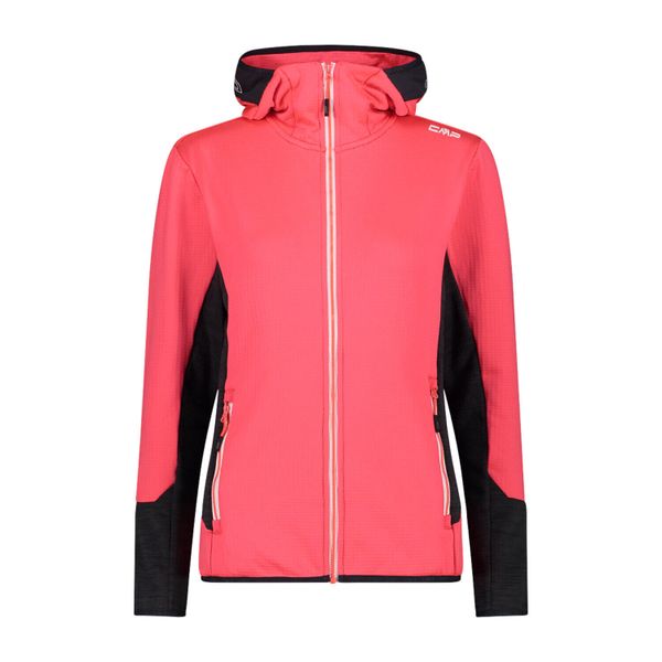 Bluza damska CMP. Białe bluzy CMP, bez wzorów, sportowe, bez ramiączek, bez kaptura. Za 249.99 zł.