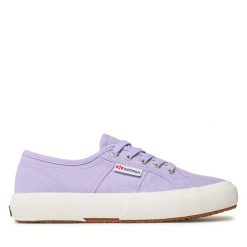 Tenisówki Superga. Fioletowe trampki Superga, bez wzorów, bez zapięcia. Za 269.99 zł.