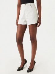 Versace Jeans Couture Szorty jeansowe 80HAD514 CEWCA Biały Regular Fit. Białe szorty Versace Jeans Couture, bez wzorów, z bawełny. Za 879.99 zł.