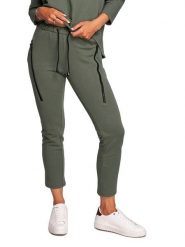 Be Wear Spodnie dresowe w kolorze khaki rozmiar: M. Brązowe spodnie sportowe Be Wear, bez wzorów, z dresówki. Za 166.88 zł.