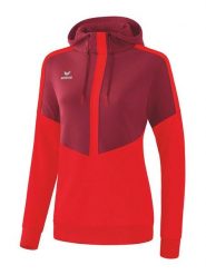Erima Bluza "Squad" w kolorze czerwonym rozmiar: 40. Czerwone bluzy Erima, bez wzorów, z kapturem. Za 83.62 zł.