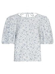 MOSS COPENHAGEN Bluzka w kolorze błękitnym rozmiar: L. Niebieskie bluzki Moss Copenhagen, l, bez wzorów, z wiskozy, klasyczne, bez kołnierzyka, bez ramiączek. Za 122.96 zł.
